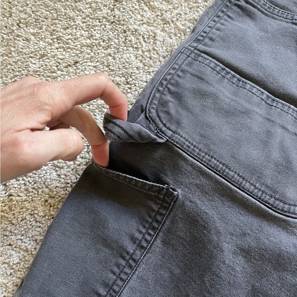 Carhartt Men’s Size 40 Carpenter Relaxed Fit Gray Work Wear Shorts 10” Inseam - Picture 12 of 12